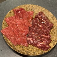 大阪福島焼肉 とっぷく - 但馬牛のハラミ ¥2,728   厳選上ロース ¥1,628