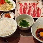 焼肉 徳寿 福住店 - USカルビ焼きすきランチ