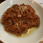 串かつ・どて焼き・肉料理 朝日 - チャンジャ