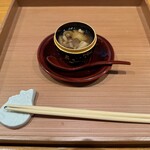 ごう - きのこと白子の茶碗蒸し