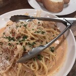 スイカクリ - エビトマトクリーム