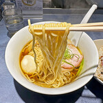 うずとかみなり - 自家製麺の細麺