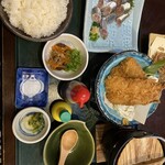 海味の房　大輪 - いわしづくしセット、フライをセレクト