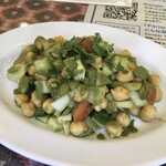 インド料理 パリワル - チャナサラダ(¥540)
