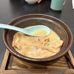 和食 宏 - 半分ぐらい食べた後のホルモン煮込み