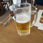 レストラン　シラカバ - 生ビール　小