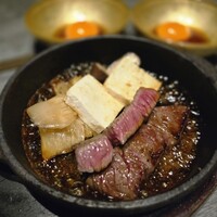 牛に金棒 麻布十番 - 最後の肉料理、すき焼、、、牛鍋ですね♥