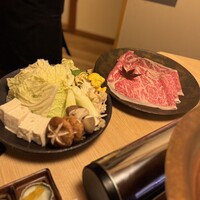 先斗町しゃぶしゃぶすき焼き きらく - 