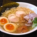 中華そば 敦 - 南高梅 塩そば + 味玉