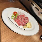 琉 肉、酒、ときどき魚。 - 【羊のタタキ】