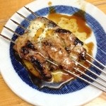 もつ焼 でん - ブレンズ串 バターが美味い