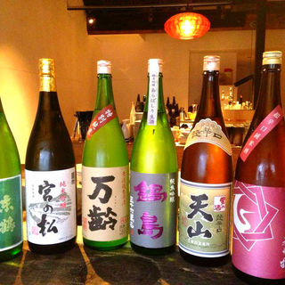 【厳選日本酒】期間限定銘柄の日本酒も多数あり！