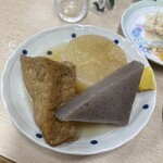 しろちゃん - 安定のおでん3品