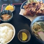 Honke Gontarou - 唐揚げ定食（800円）