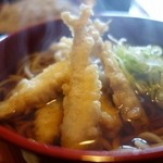 ワカサギ天そば 600円