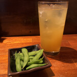 ひとし - 突出しとシークワーサージュース