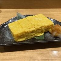 手打ちそば 大石 - 卵焼き