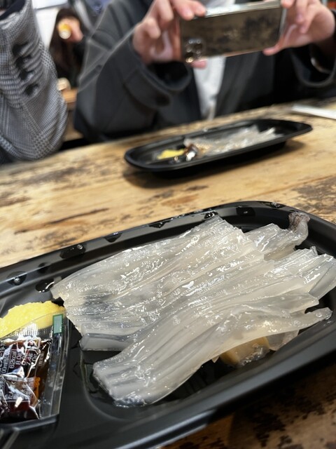 口コミ一覧 : 函館朝市 駅二市場 活いか釣り広場の写真