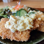 まえだ食堂 - さばフライタルタル