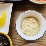 くるまえびキッチンTAMAYA - エビフライのタルタルソース