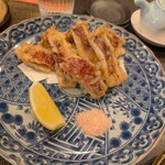 おいりぃ - ヤリイカの天ぷら　とてもボリューミイ