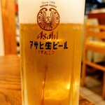 居酒屋 さか盛 - 生ビール