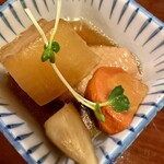 鳥半・魚半 - いつもの美味しいお通し