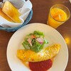 サッドカフェ - ツナとチーズのオムレツセット