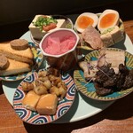 煙 燻製バル トリベーネ - 燻製盛合せ2人前￥1,320