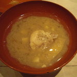 くろぎ - 鯛の味噌椀。