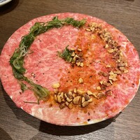 福岡焼肉kintan - 福岡オリジナルの〝日本一のサーロインユッケ〟