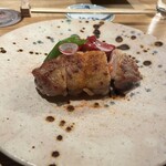 STUN.S - 大山鶏と新じゃが、アンチョビビーツソース