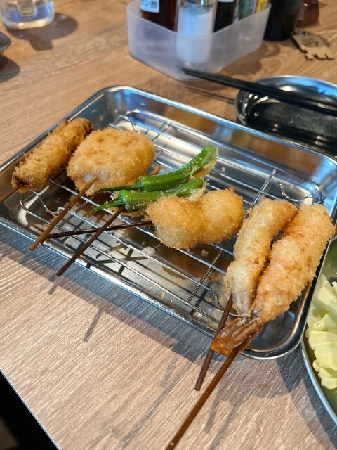 切手03 七福神 - 大阪/串揚げ | 食べログ