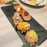 伊まる - おまかせ盛り合せ6種（2000円）