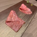 完全個室焼肉 GYU - 和牛刺身３種盛