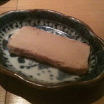 橋 - 熊本名物？山雲丹豆腐です。とろっとまったり、こっくりと。つまみに最適です。