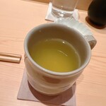 鮨 めい乃 - 〆のミントティーです