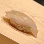 鮨 めい乃 - ウマヅラハギです