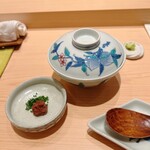 鮨 めい乃 - さてさて、このお椀はなんでしょう？