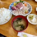 はまゆう - 刺身定食¥2450