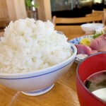 はまゆう - ご飯大盛　ホントに大盛だ