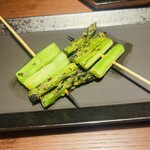 銀座鳥真 - アスパラガス