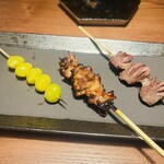 銀座鳥真 - 銀杏・砂肝・胸元