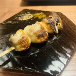 銀座鳥真 - ぼんじりのねぎま