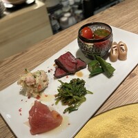肉寿司 イタリアンバル 閂 心斎橋店 - 