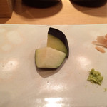 すし 和楽 - ナス
      生です。サッパリしてます。