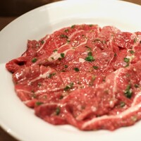 焼肉あきら - ツラミの青唐辛子焼き