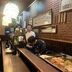 おかめ - 去年の11月から親子で仲良く店を回してま～す(^_-)-☆