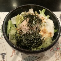 ステーキハウス ハマ  目黒店 - 山芋のサラダ