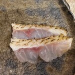 天ぷら もっこす - 炙りノドグロの　お刺身